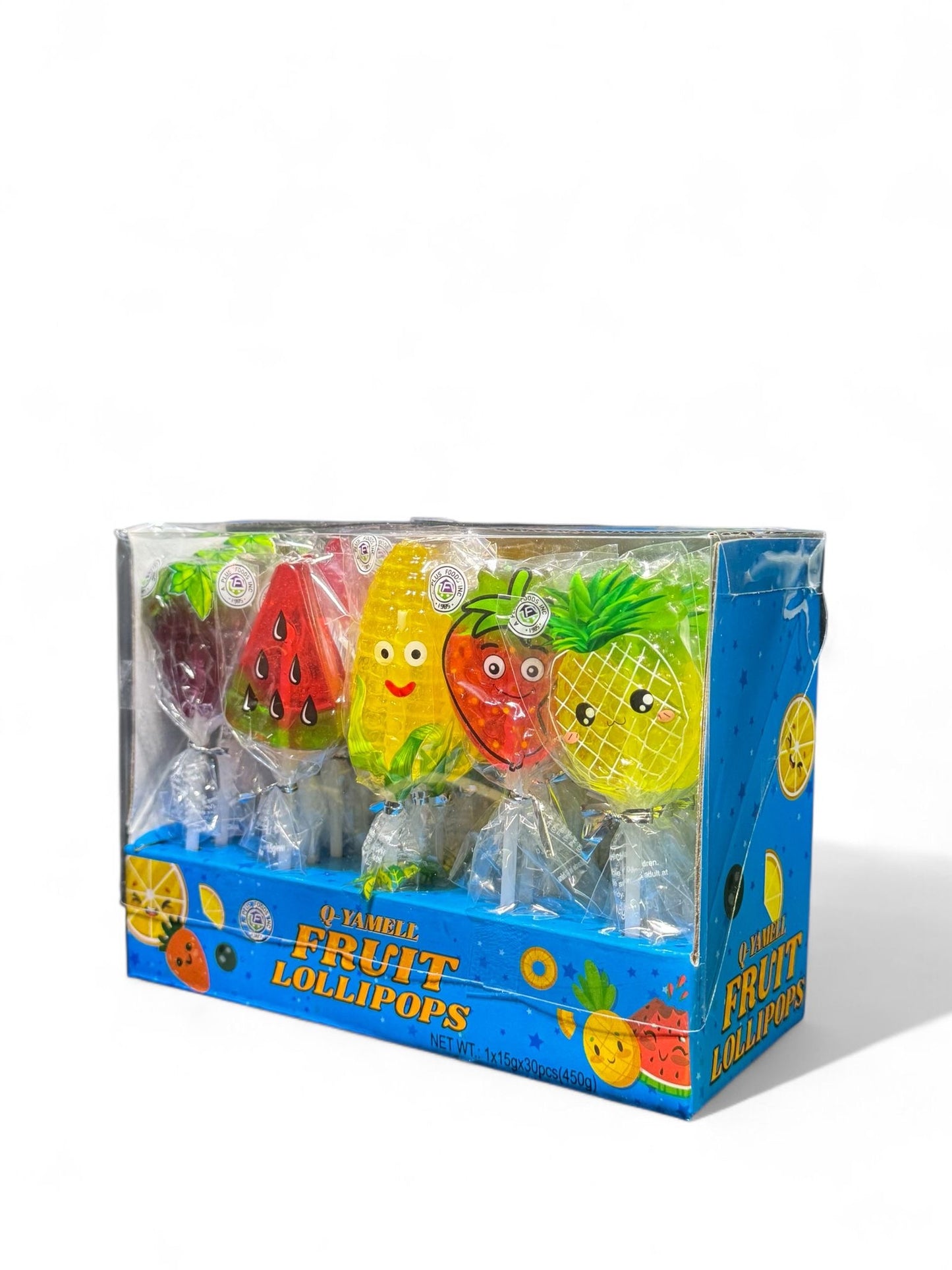Fruit lollipops