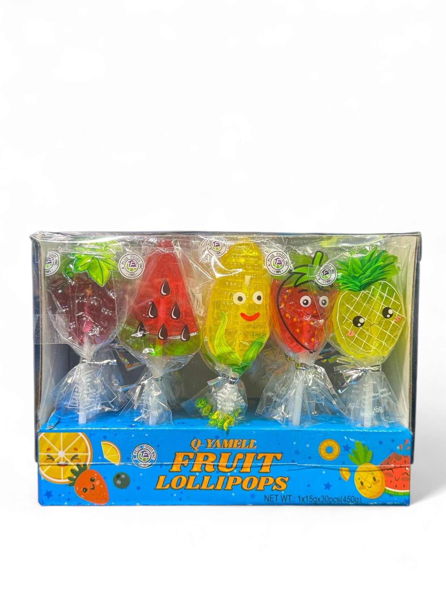 Fruit lollipops