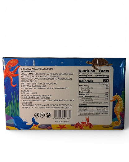 Q-YAMELL Aquatic Lollipops